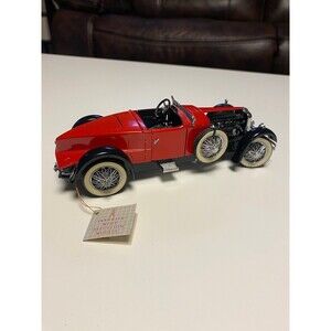 Franklin Mint Precision Models 1928 Stutz Black Hawk Boattail Speedster